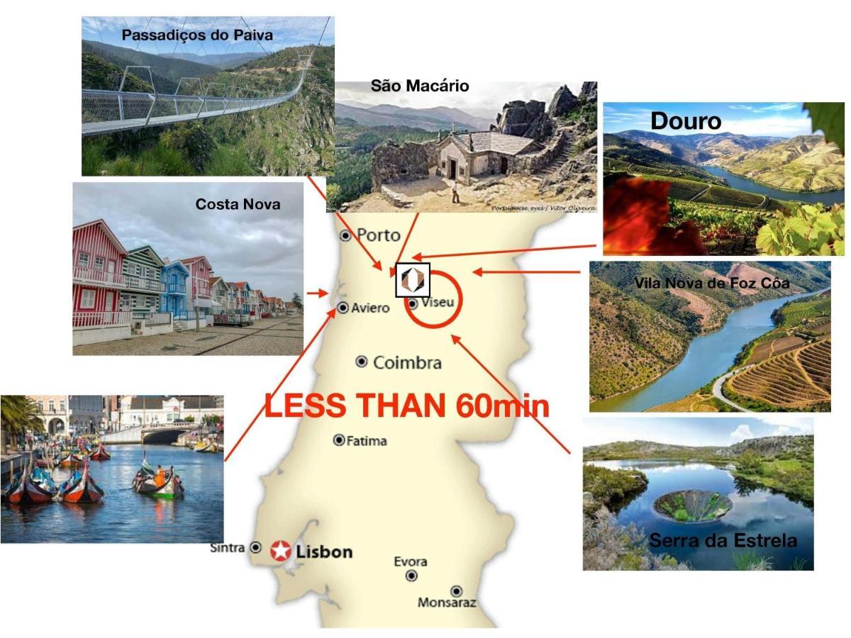 Quinta Monteluz Apartment Viseu Ngoại thất bức ảnh